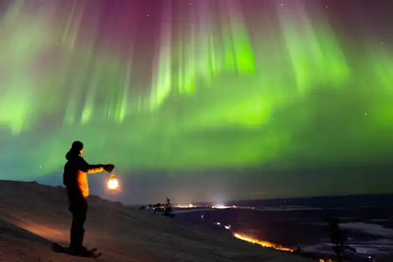 Extreme Northern Lights hunting Extreme northern lights hunting tour in Lapland