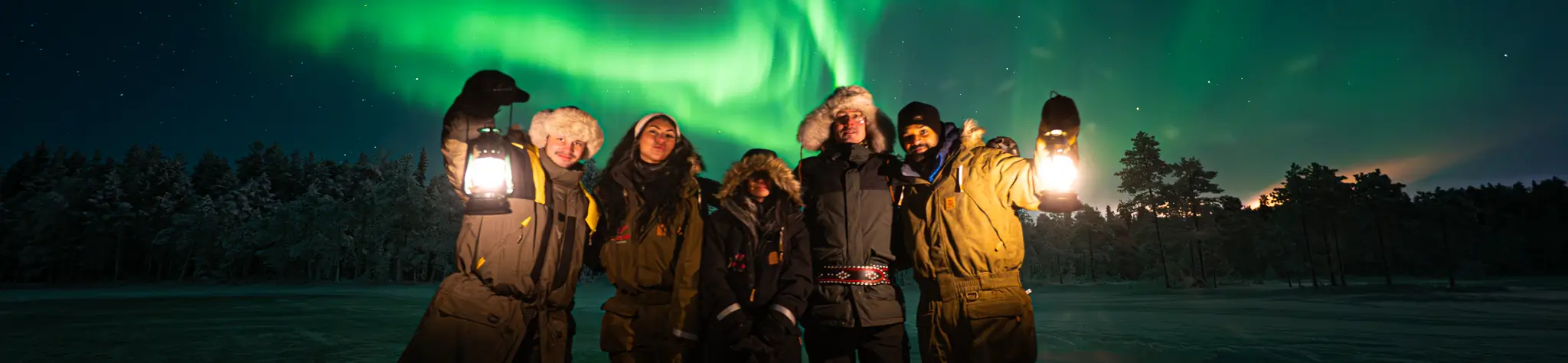 Auroras over Lupland Auroras over Lupland